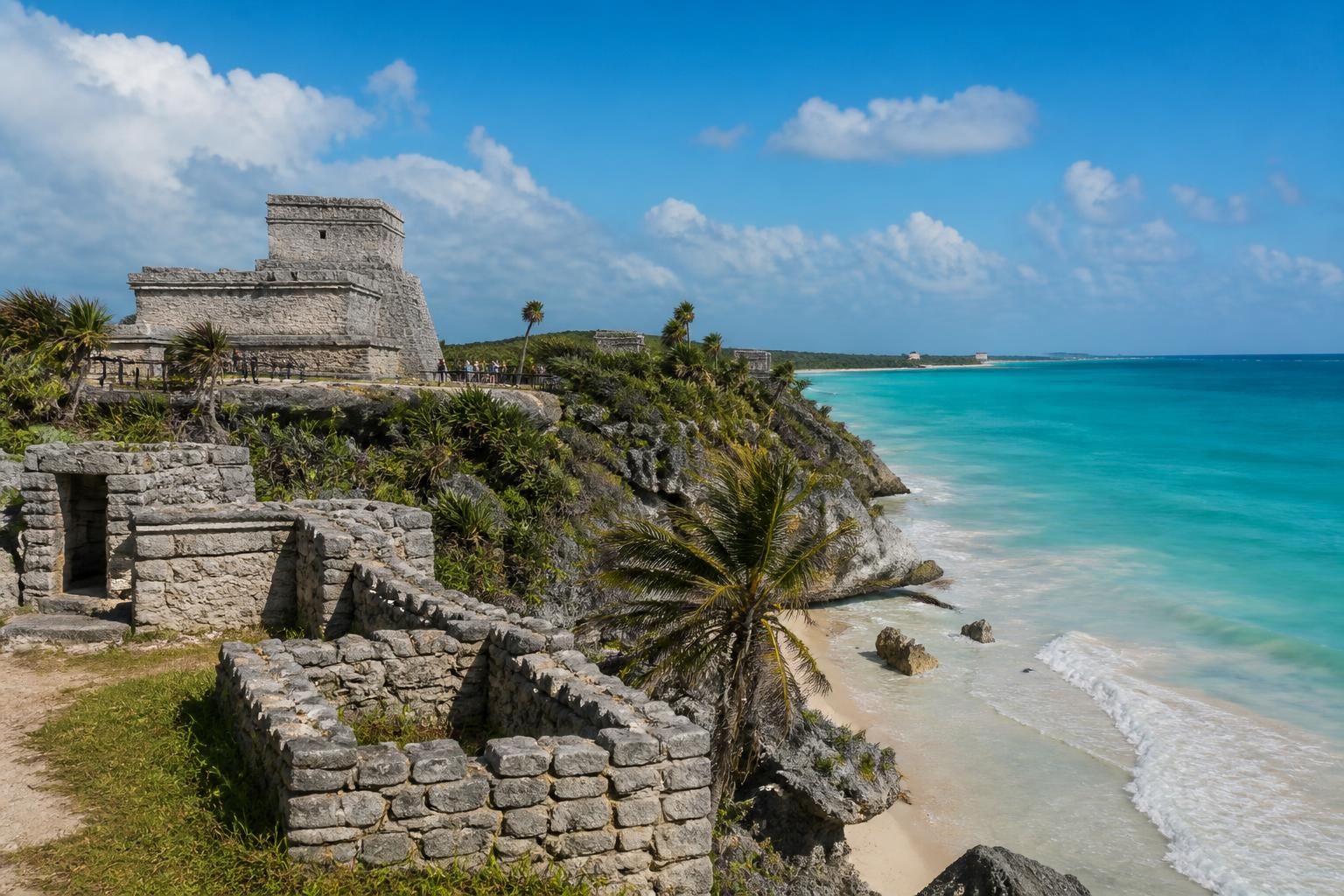 explora las ruinas de tulum, la única ciudad maya ubicada frente al mar caribe; una antigua joya arqueológica que combina historia, cultura y paisajes impresionantes.