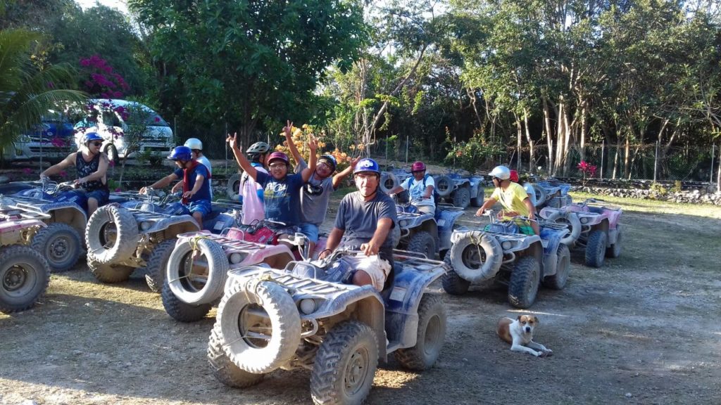 atv en la selva