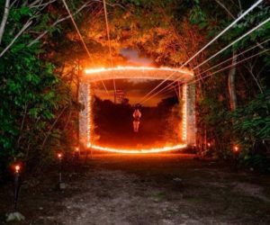 tirolesas-noche-xplor-fuego