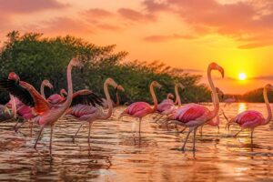 Avistamiento de flamencos rosados en Río Lagartos: guía para disfrutar de esta experiencia única