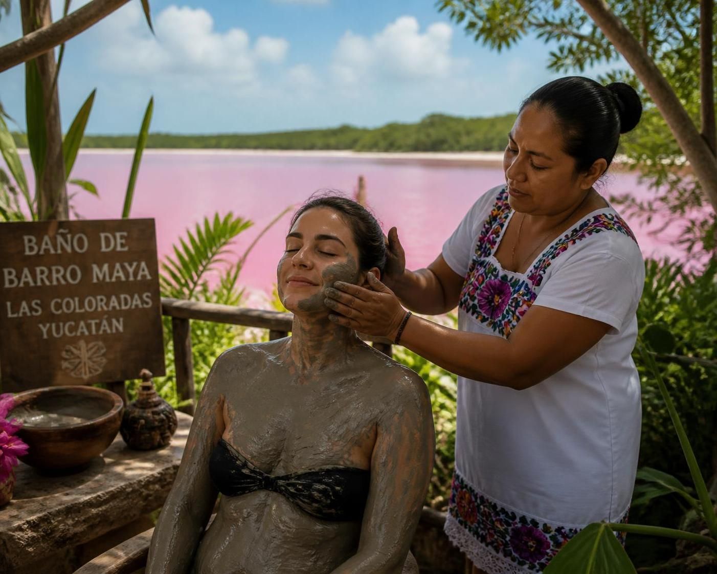 descubre los beneficios del baño de barro maya en las coloradas y aprende cómo aprovechar sus propiedades para mejorar tu bienestar y revitalizar tu piel.