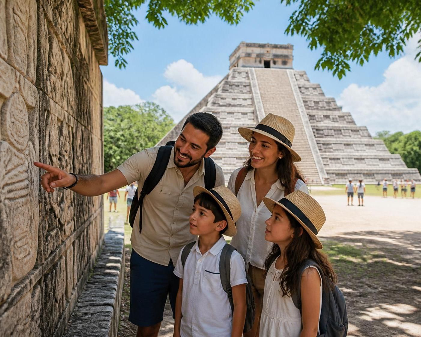 descubre chichén itzá con niños con nuestros consejos prácticos para que tu visita sea inolvidable y llena de diversión para toda la familia.