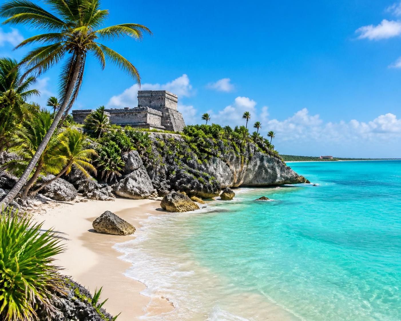 explora playa paraíso en tulum, la playa más hermosa y tranquila cerca de las impresionantes ruinas mayas. disfruta de aguas cristalinas y arenas blancas en un paraíso tropical único.