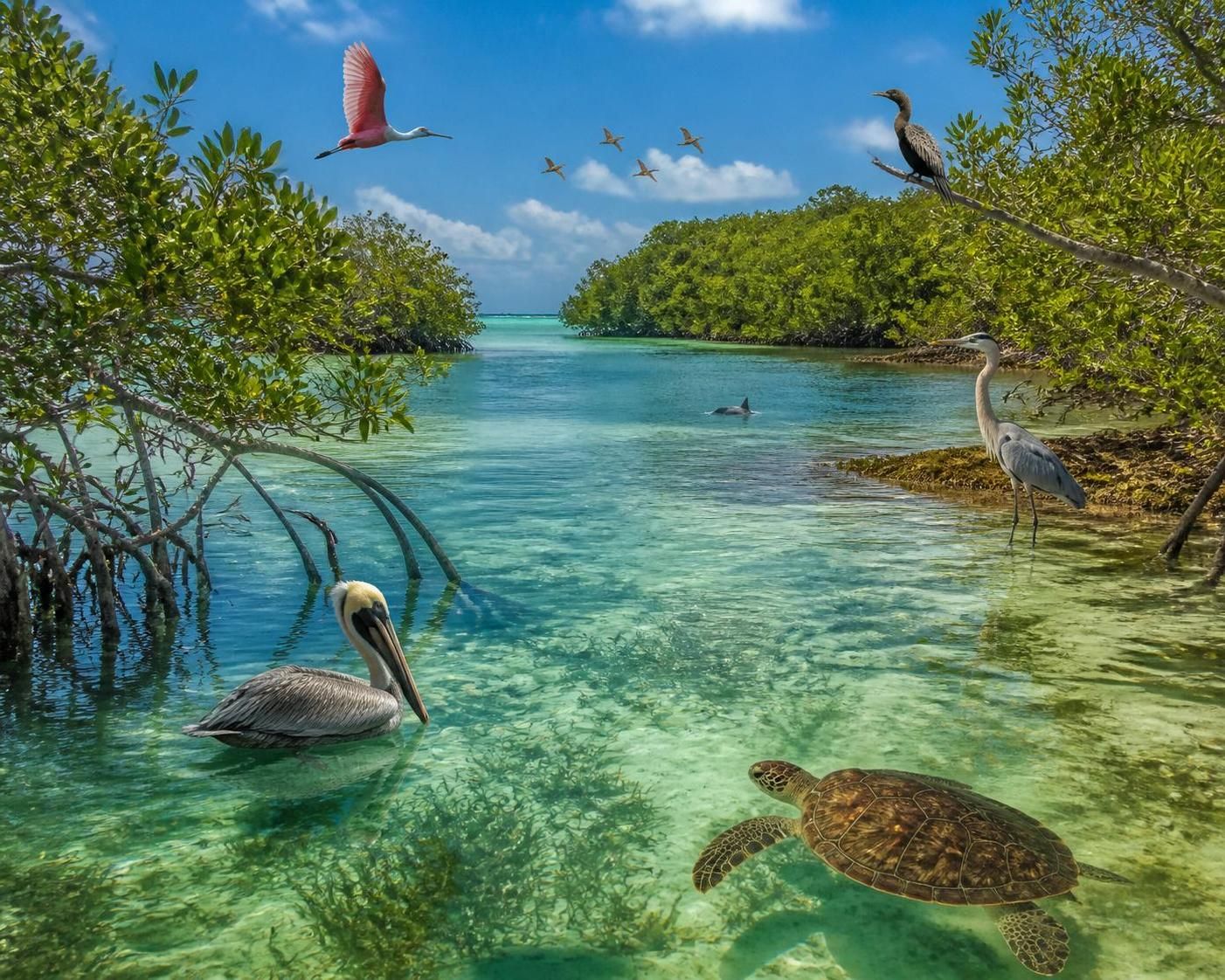 explora la reserva de la biosfera de sian ka'an y descubre su biodiversidad única en una excursión inolvidable llena de naturaleza y aventura.