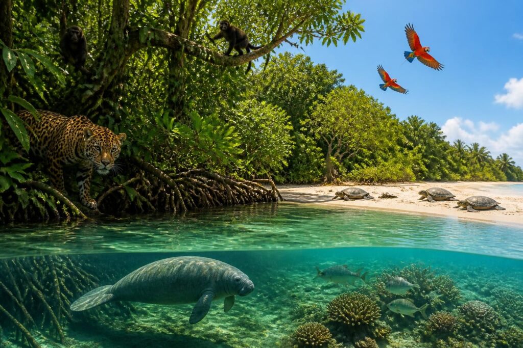 descubre los animales que puedes ver en sian ka'an y aprende dónde encontrarlos para vivir una experiencia única en la naturaleza.