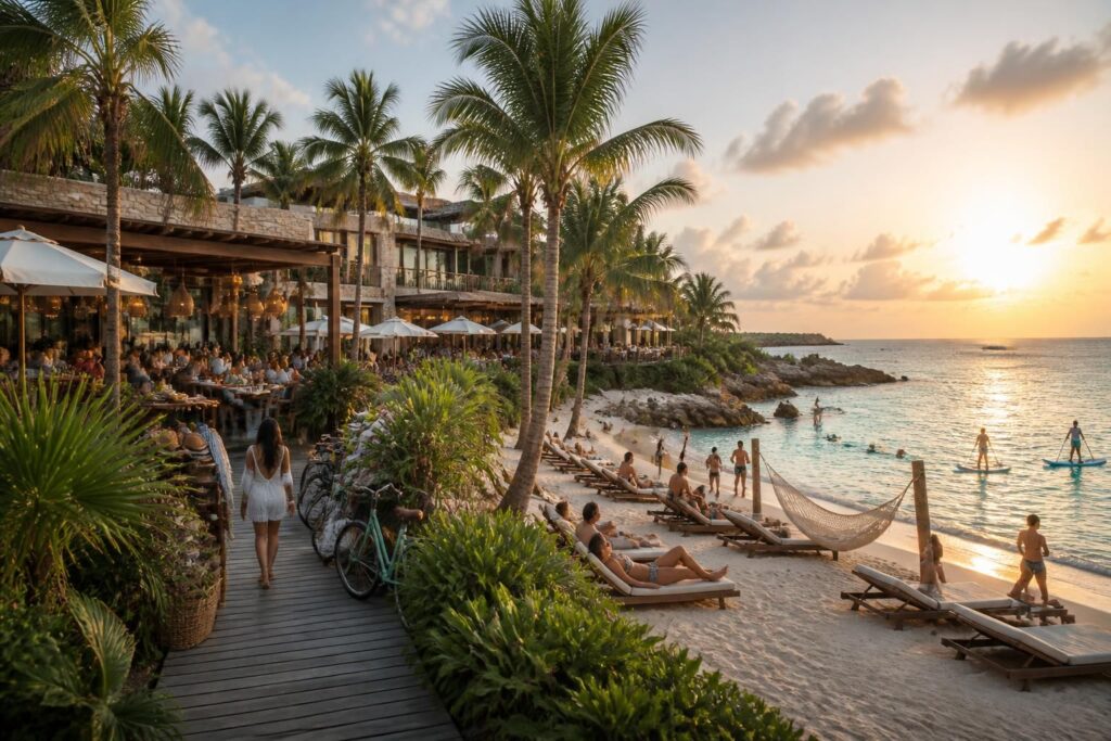 descubre las mejores actividades para disfrutar en la zona hotelera de tulum después de tu tour. desde playas paradisíacas hasta la vida nocturna vibrante, ¡no te pierdas estas experiencias imprescindibles!