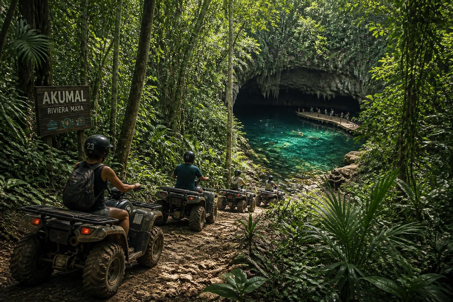 descubre la aventura definitiva con nuestro tour en atv por la selva de akumal. explora la naturaleza, conoce qué incluye el recorrido y qué puedes esperar durante esta experiencia única.