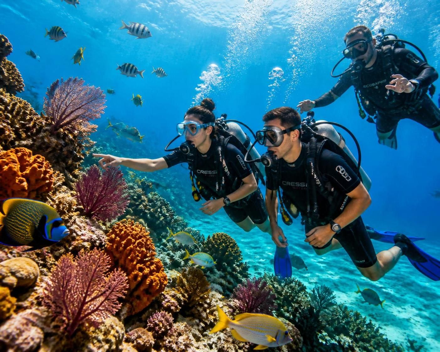 explora los mejores lugares para bucear en cozumel, ideales para principiantes. disfruta de aventuras seguras y emocionantes en aguas cristalinas y descubre la belleza submarina.