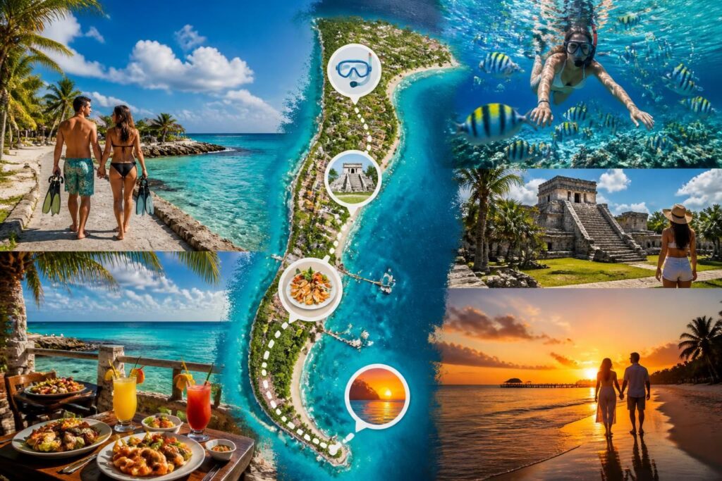 descubre cozumel en un día con nuestro itinerario completo para aprovechar al máximo tu visita. explora sus mejores atracciones, playas y cultura en una experiencia inolvidable.