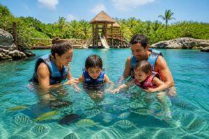 Descubre las mejores actividades para hacer en Xel-Há con niños pequeños