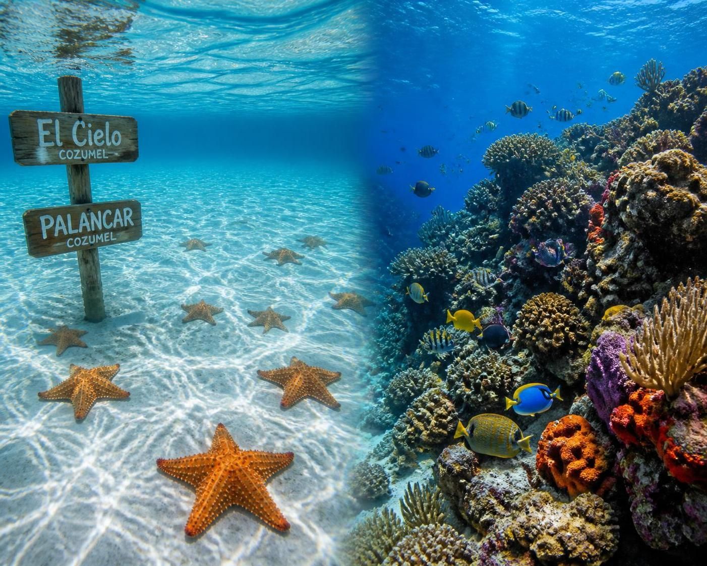 descubre las principales diferencias entre el snorkel en el cielo y en palancar, dos destinos únicos para explorar el mar y disfrutar de la naturaleza marina.
