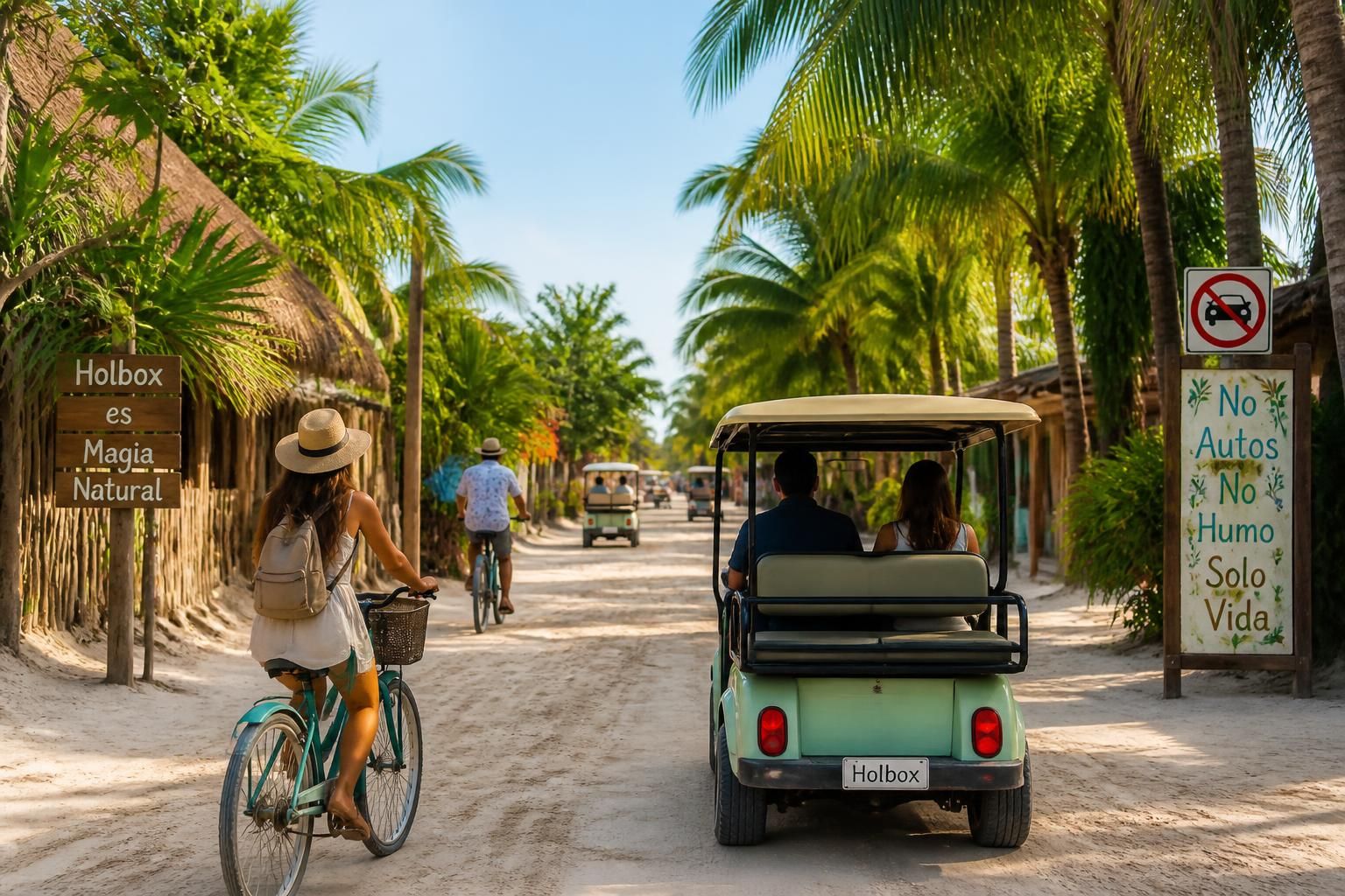 descubre cómo moverte fácilmente por la isla de holbox sin necesidad de coche. guía práctica para desplazarte cómodamente y disfrutar al máximo tu visita.