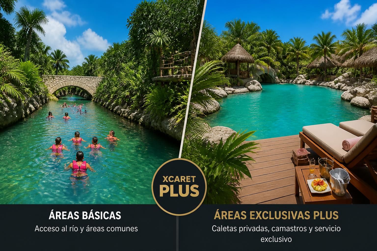 descubre las diferencias clave entre xcaret y xcaret plus y cuál opción es la mejor para ti. compara servicios, actividades y precios para elegir la experiencia ideal en el paraíso mexicano.