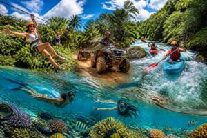 Ranking de intensidad de los tours de aventura extrema en Riviera Maya