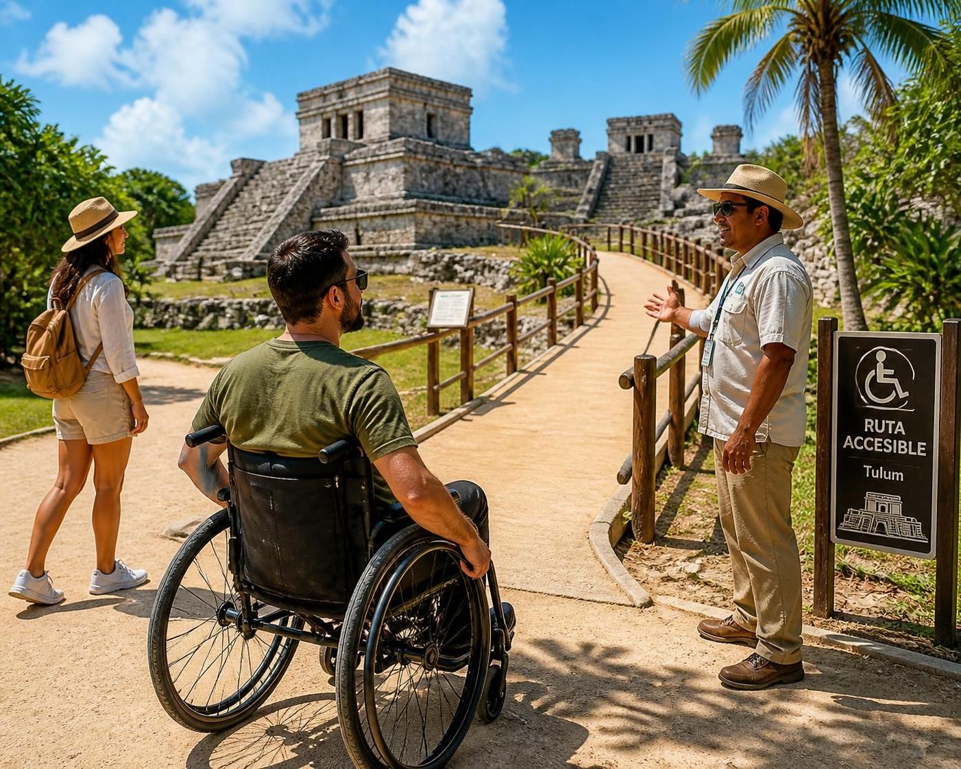 descubre los mejores tours accesibles para personas con movilidad reducida en riviera maya. guía completa 2026 para disfrutar de experiencias inclusivas y adaptadas en el paraíso.