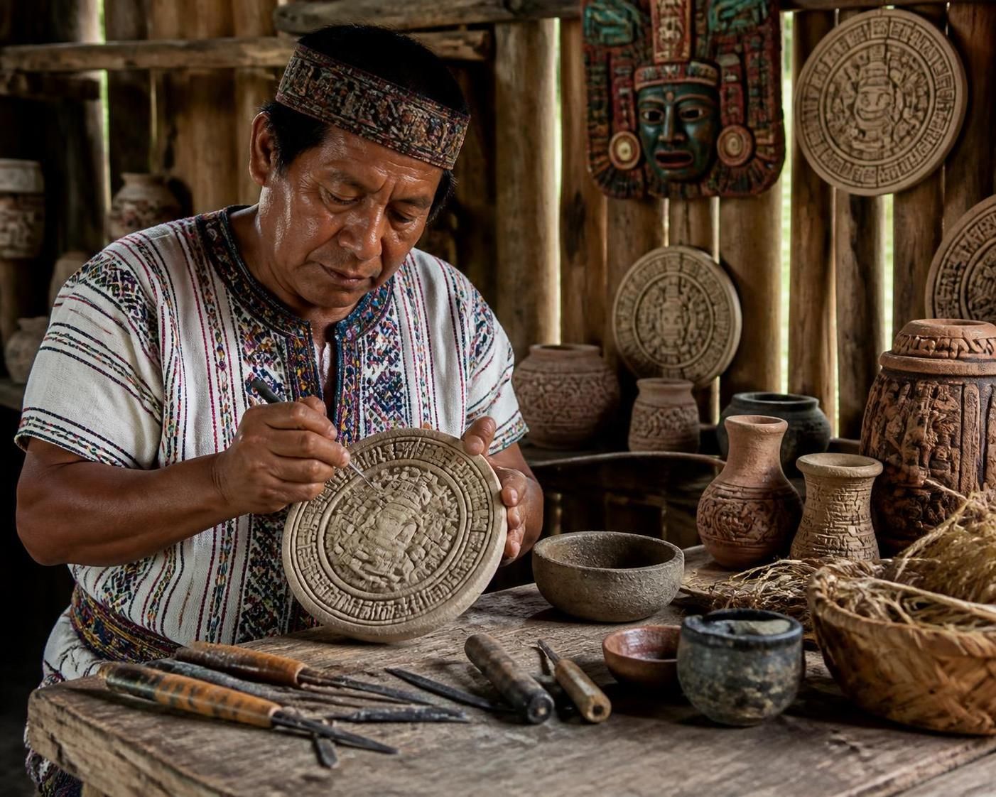 aprende a identificar una artesanía maya auténtica y evita comprar réplicas con estos consejos prácticos y detallados sobre materiales, técnicas y características tradicionales.
