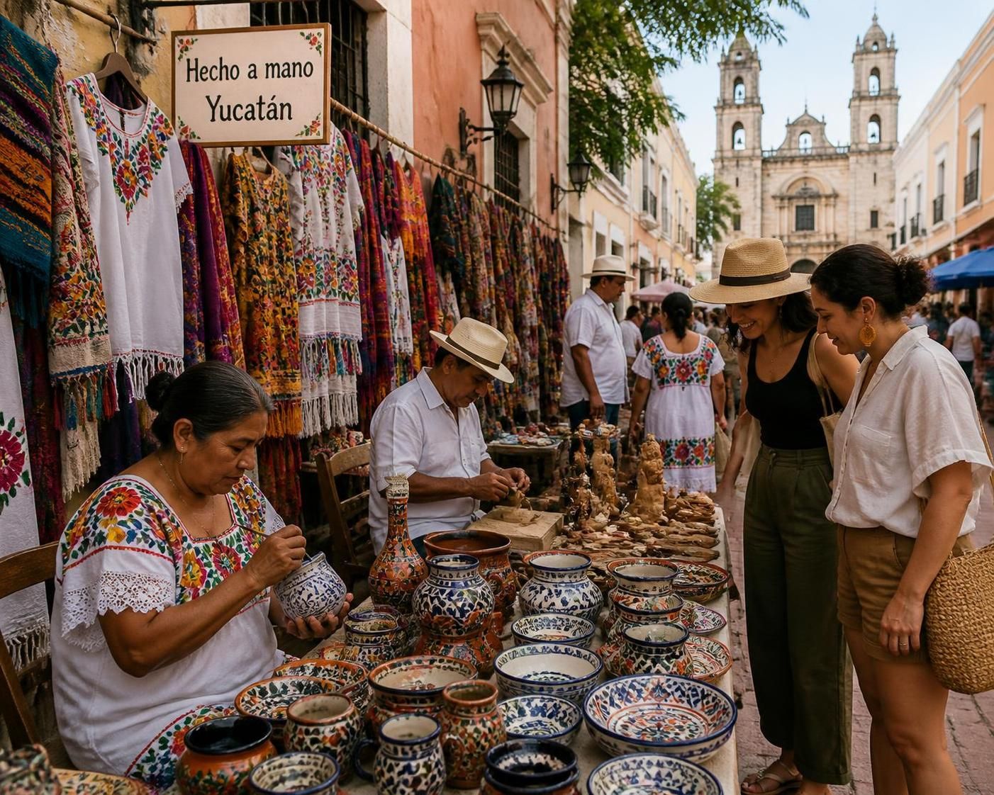 explora los mercados de artesanías en playa del carmen y valladolid y descubre las mejores opciones para comprar arte local auténtico y único.